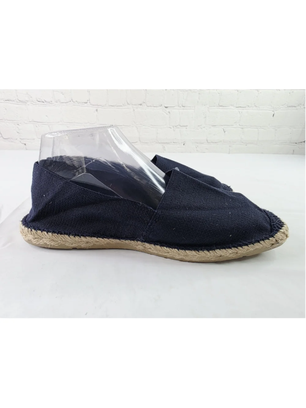 Pare Gabia Espadrilles Slip On Navy Blue Women's Size 40 9.5 - 10